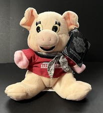 Vintage 1997 Official Harley Davidson  Racer  Bean Bag Plush Hog