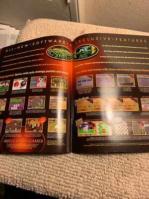 Elite Edge Force 2005.5  Wallette Evo Megatouch  Merit ARCADE VIDEO GAME  FLYER