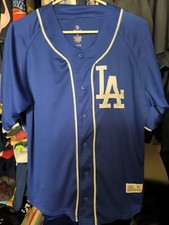 Los Angeles dodgers dynasty genuine merchandise button down jersey shirt