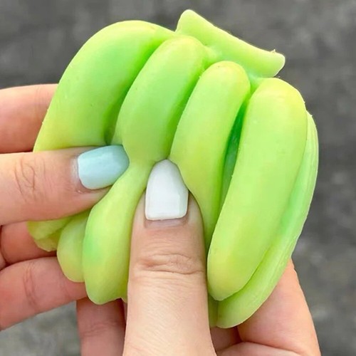 Fidget Banana Squeeze Toy Decompression Decompression Toy Hand Relax Toy - Zdjęcie 4 z 7