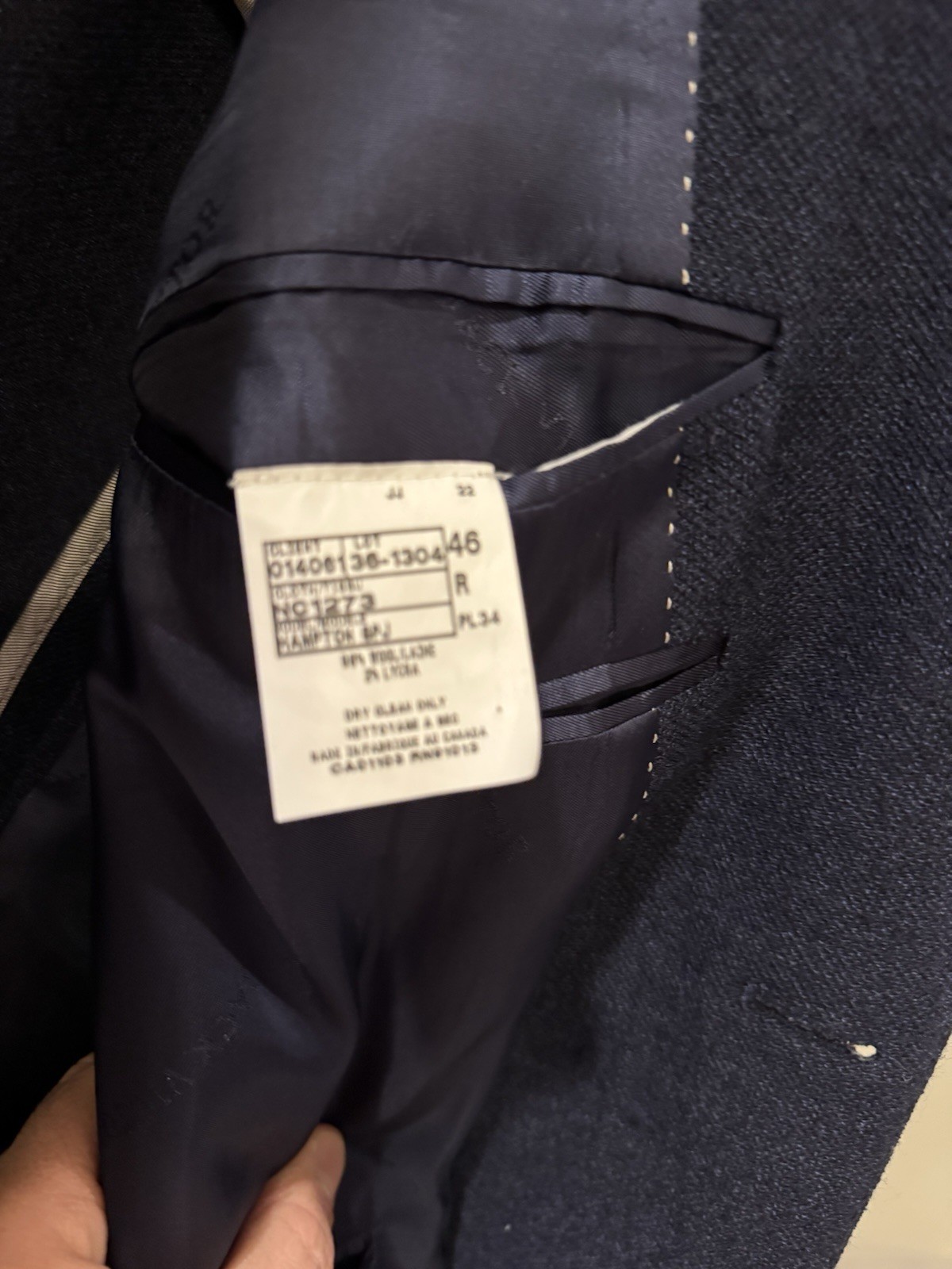 Jack Victor Hampton Soft Constructed Stretch Wool… - image 3