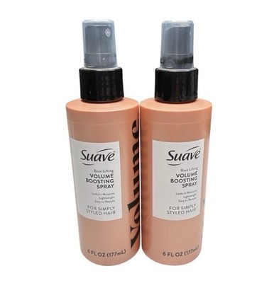 Lot Of 2 Suave Simply Styled Volumizing Root Boosting Hair Spray 6 Fl Oz NEW