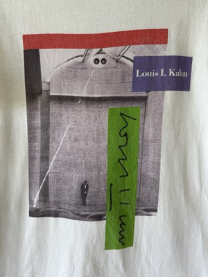アート・デザイン・音楽 LOUIS I.KAHN Architect VINTAGE 90s Louis I. Kahn LA Museum Of Contemporary Art