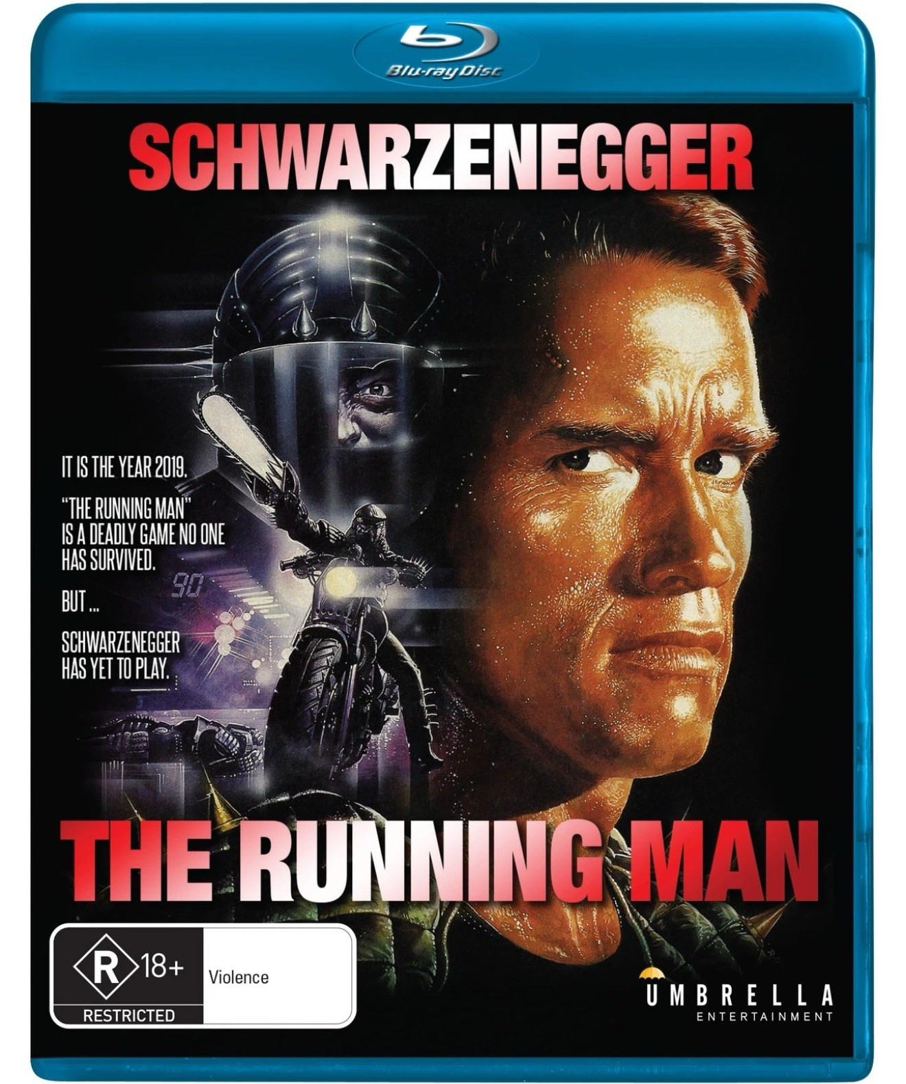 The Running Man (Blu-ray) Australian Import Region B