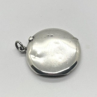 Novedad Estuche Vesta George V de Plata Sólida Birmingham 1912 A & J Zimmerman