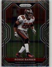 2020 Panini Prizm Ronde Barber #262 Tampa Bay Buccaneers