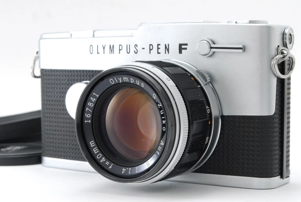 Read [NEAR MINT w/Case] Olympus Pen FT SLR 35mm Film Camera 40mm F1.4 From JAPAN - Image 3 of 4