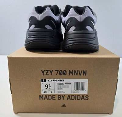 Adidas Yeezy Boost 700 MNVN Geode GW9526 Reflective Men's 9.5