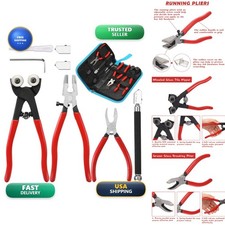 Honoson 8 Pcs Glass Mosaic Cutter Kit Tile Nipper Pliers
