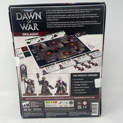 Dawn Of War Onslaught Board Game Warhammer 40k Honored Of The