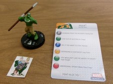  HeroClix Marvel INCREDIBLE HULK Hulk 043 with card 