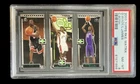 2003 topps matrix 0 lebron james, dwyane wade, chris bosh rc; BIG 3 rookie PSA 8
