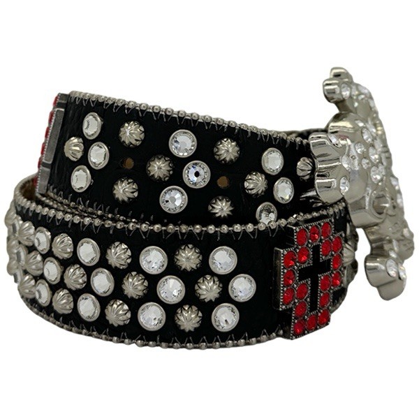 bb simon ベルト Supreme b.b. simon Belt Black - SS20 - US