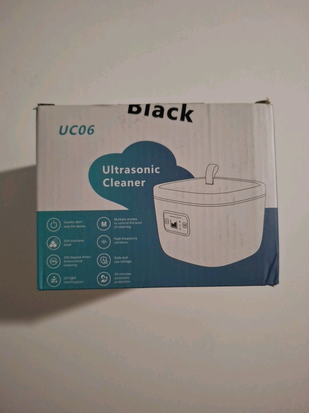 Ultrasonic Cleaner Uc06 Black