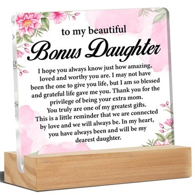 Bonus Daughter Gifts, Step Daughter Gifts from Stepmom, Stepdaughter Gifts, t...