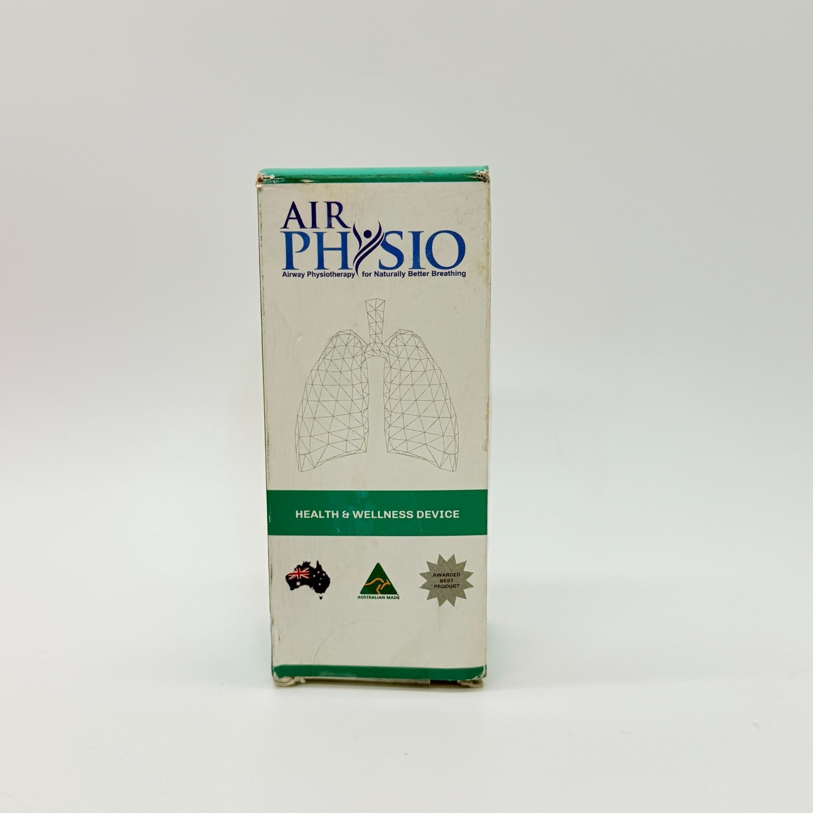 Air Physio Mucus Clearance Device Airway Physiotherapy Natural Breathing NEW