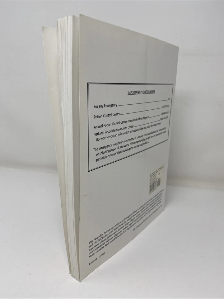 North Carolina Pesticide Applicator Certification Core Manual PB FREE SHIPPING! - Image 4 of 4