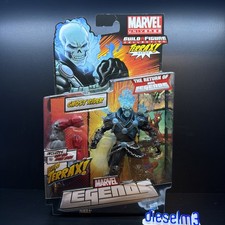 Hasbro Marvel Universe Legends Blue Flame Ghost Rider Build A Fig Terrax MOSC