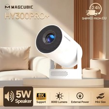 Projektor LED LCD 8K Outdoor 8000 Lumen Android WiFi BT Tragbar 720P