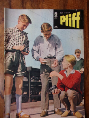 ''PFIFF'' Heft 3 von 1960. Frühe Hefte der Deutschen Bahn. Sehr selten