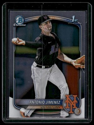 2025 Bowman Draft #BDC-56 Antonio Jimenez Chrome