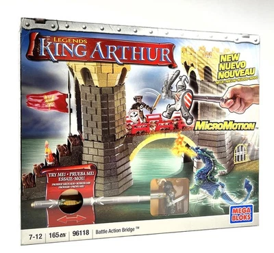 Mega Bloks - King Arthur - Ritter Battle Action Bridge 165 Teile EOL-NEU/OVP - Bild 1 von 4