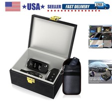 Faraday Box with Faraday Bags for Car Keys, Car Key Signal Blocking Box, Keyl...