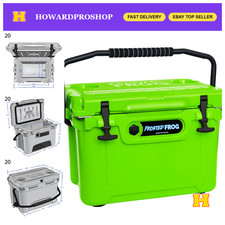 20 Qt Rotomolded Hard Cooler - Heavy Duty, Insulated, Durable, USA Made