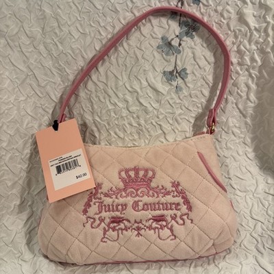 NWT Juicy Couture Exclusive Powder Blush Juicy Tale Mini Shoulder