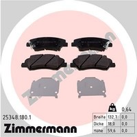 Zimmermann Bremsbelagsatz, Scheibenbremse 25348.180.1 FüR KIA Hyundai
