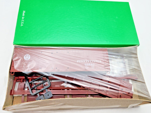 Bowser 55349 HO 40' DBL puerta techo redondo vagón PRR círculo Keystone Road #60895 | Zustand: New