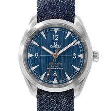 Omega Seamaster Railmaster 220.12.40.20.03.001 40mm Blue Steel Card 2023