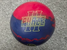 15 lbs USED Storm PHAZE II bowling ball