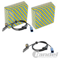 2X SNR ABS-SENSOREN Hinten Passend FÜR Peugeot 206 Links+Rechts | ASB159.24