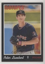 2019 Topps Heritage Minor League Edition Black 14/50 Peter Lambert #158 3j2