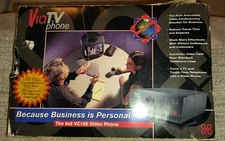 ViaTV VC105 VIDEO PHONE Vintage Video Conferencing Turns Tv Into Video Phone 