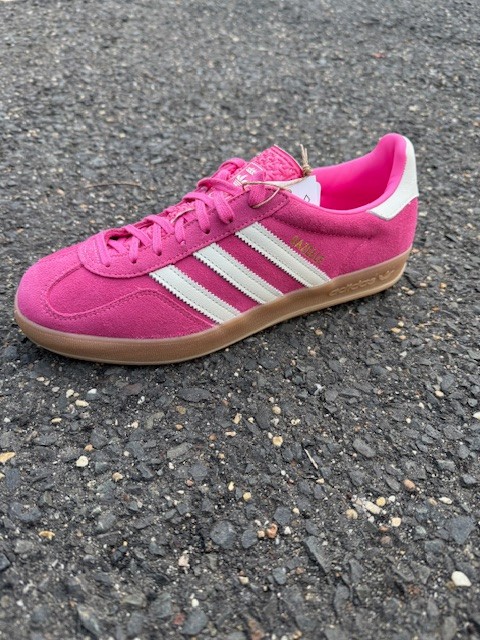 Adidas Originals Gazelle Indoor Women Sneakers Pink White Gum #356