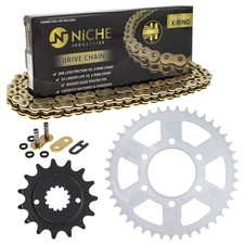 Sprocket Chain Set for Kawasaki Ninja ZX6R 15/43 Tooth 520 X-Ring Front Rear Kit