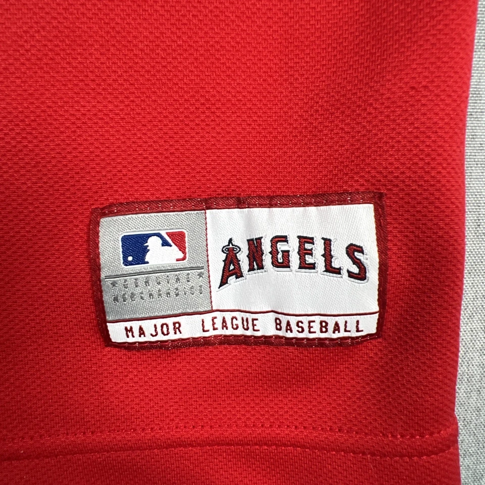 Los Angeles Angels Red Baseball Style Mens Jersey Sz M VF Imagewear - Image 4 of 4