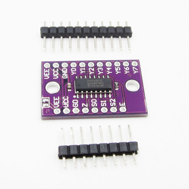 5PCS 74HC4051D SOP-16 74HC4051 SMD 8-channel Analog multiplexer//demultiplexer