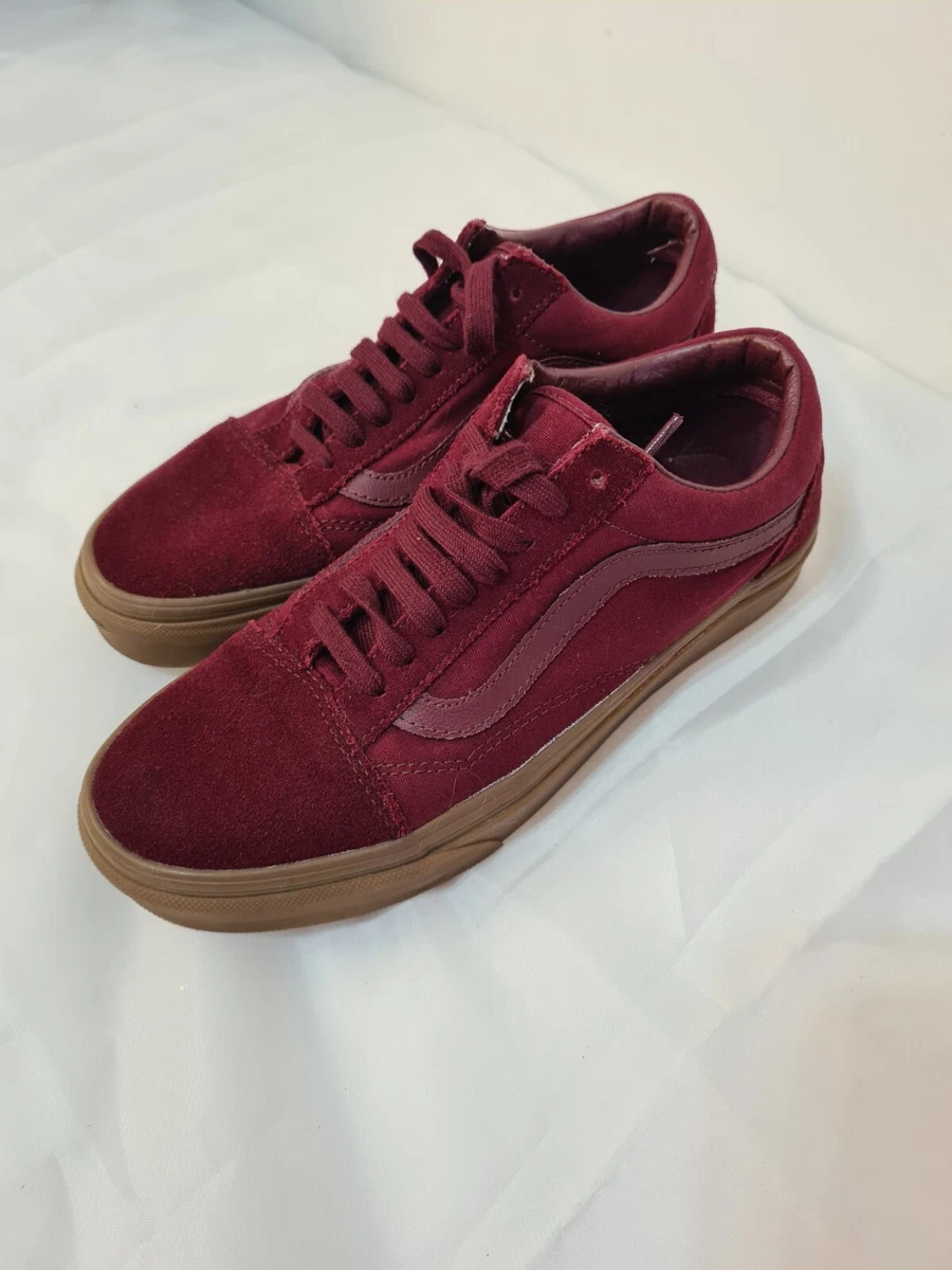 Wine red trainers sales