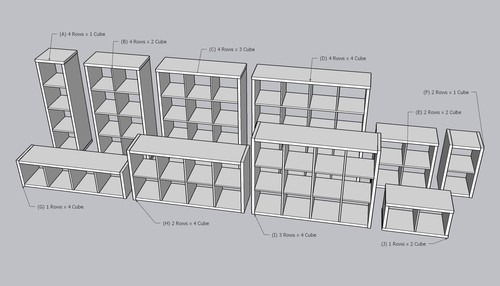 LED Lighting Strip Housing For IKEA Kallax. Vinyl Record LP Collection Display. - Picture 23 of 27