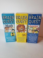 Brain Quest Grade 1 Math/America 9 up And Kindergarten