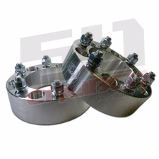 Pair 6 x 5.5 Wheel Spacers 2" 14mm 88-up Chevy 1500 Chevrolet 1/2 ton Silverado