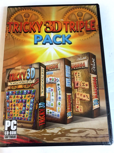 Tricky 3d Triple Pack PC CD-ROM Software Ships Same Day With Tracking ...