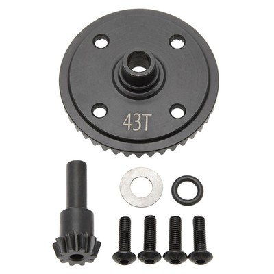10-43T Gearbox Helical Gear Part for Arrma 1/8 Kraton 6s 1/7 Fireteam
