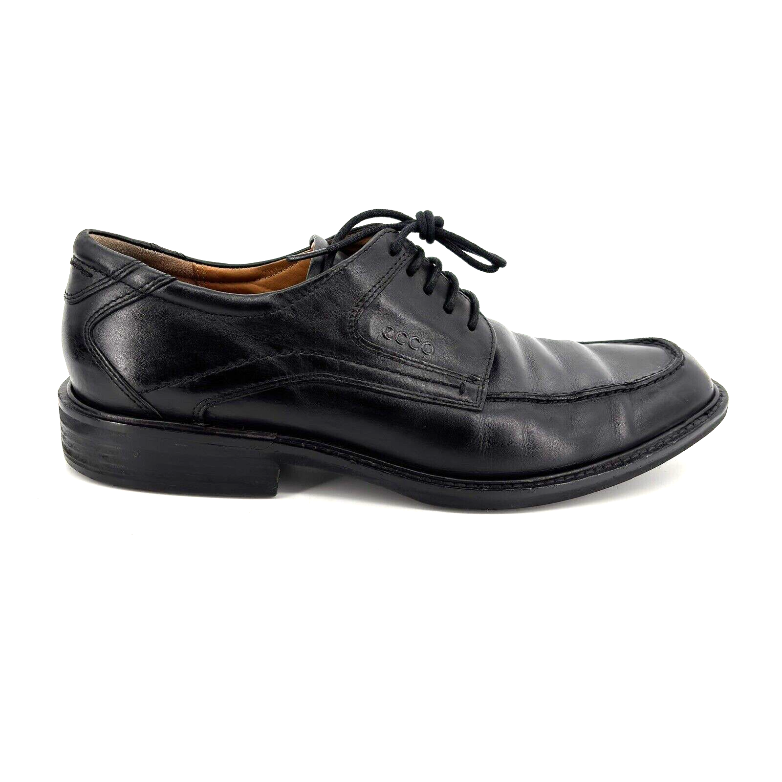 SAOLA Scarpe eleganti derby stringate pelle nera uomo 10 10 5 44 Ecco Windsor Shockpoint