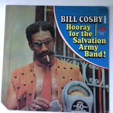 BILL COSBY SINGS HOORAY FOR THE SALVATION ARMY BAND - WARNER BROS WS 1728. VG++