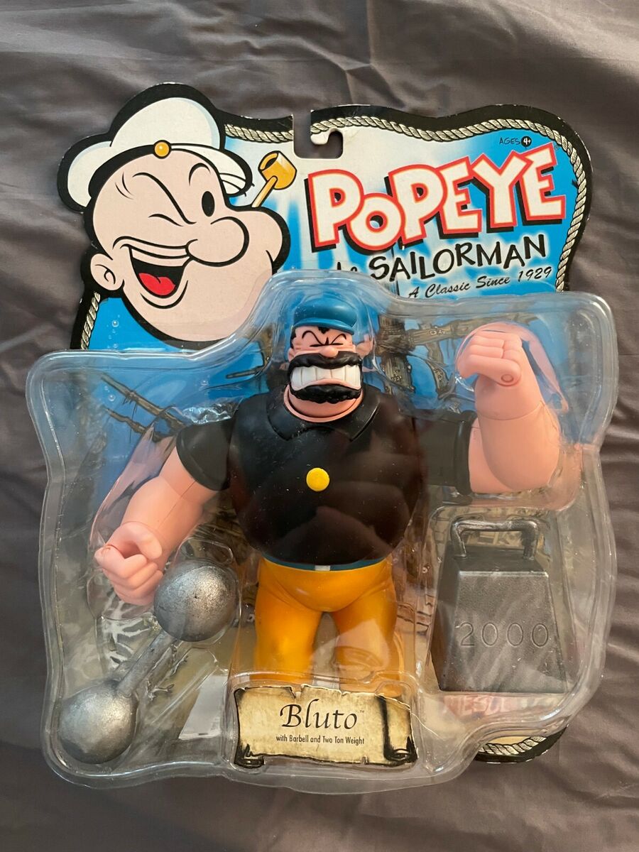 MEZCO 2001 POPEYE THE SAILORMAN ACTION FIGURE - 1ST SET MEZCO 2001 POPEYE THE SAILORMAN ACTION FIGURE - 1ST SET