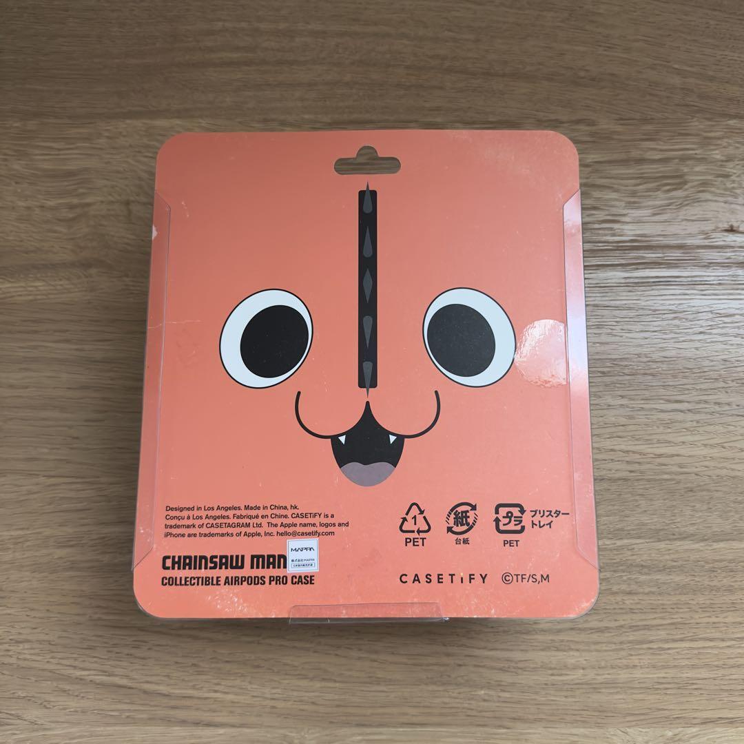 チェンソーマン Chain saw Man × CASETiFY ポチタ Casetify x Chainsaw Man Pochita Collectible AirPods Pro 1st